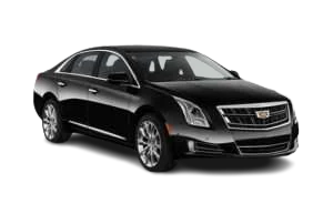 Vail black Cadillac XTS executive sedan